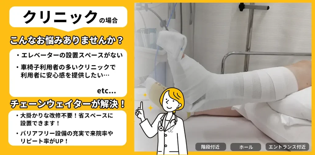 クリニックの場合